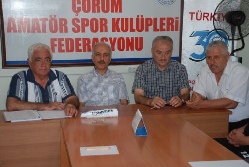 2013-2014 AMATR FUTBOL SEZONUNUN LK TEKNK TOPLANTISI YAPILDI.